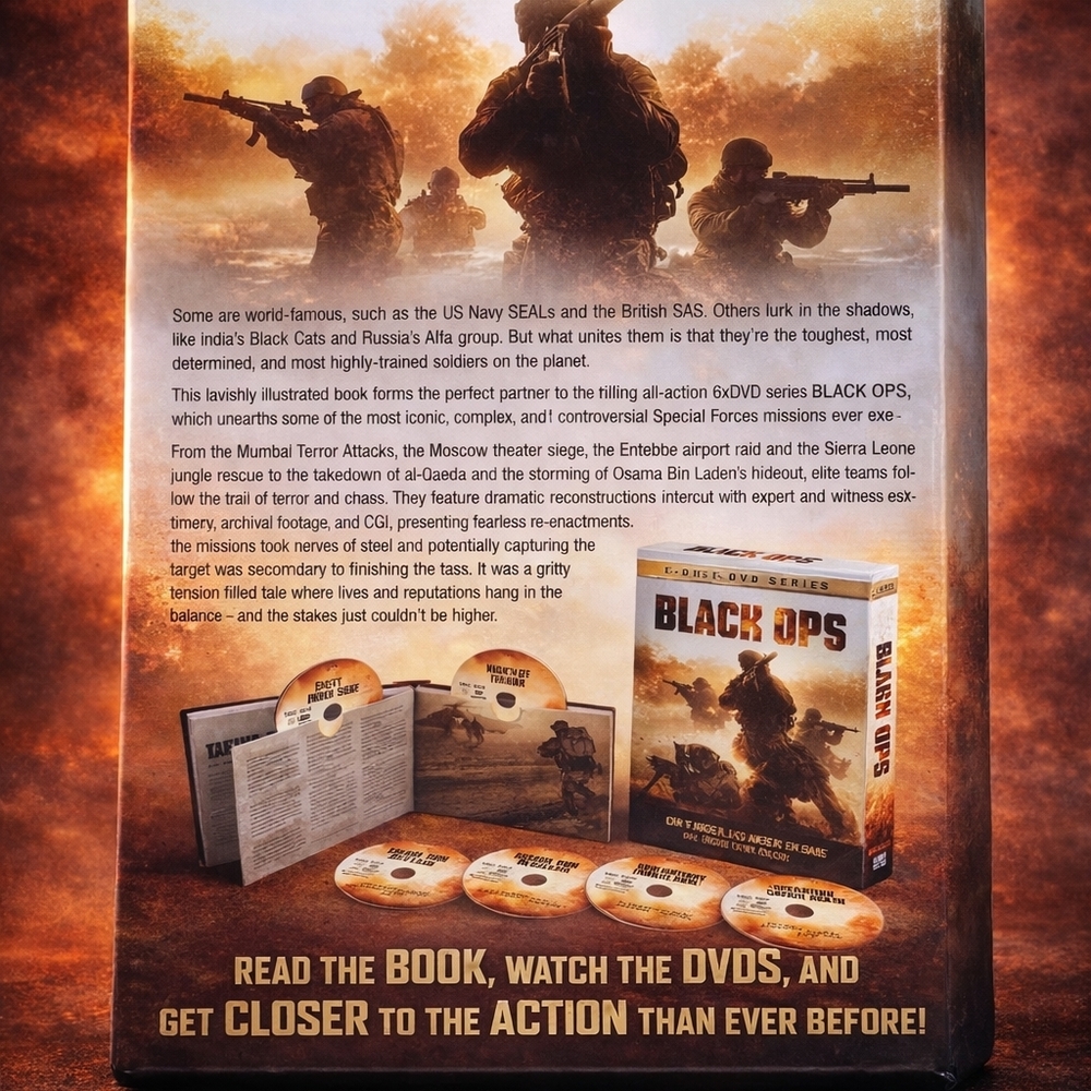 Black Ops DVDs & Premium Edition Book - New, Not Sealed - Picture 4 of 7